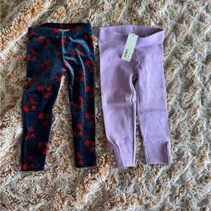 Janie and Jack legging bundle